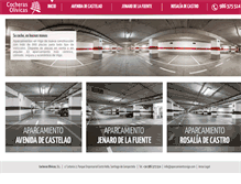 Tablet Screenshot of aparcamientosvigo.com